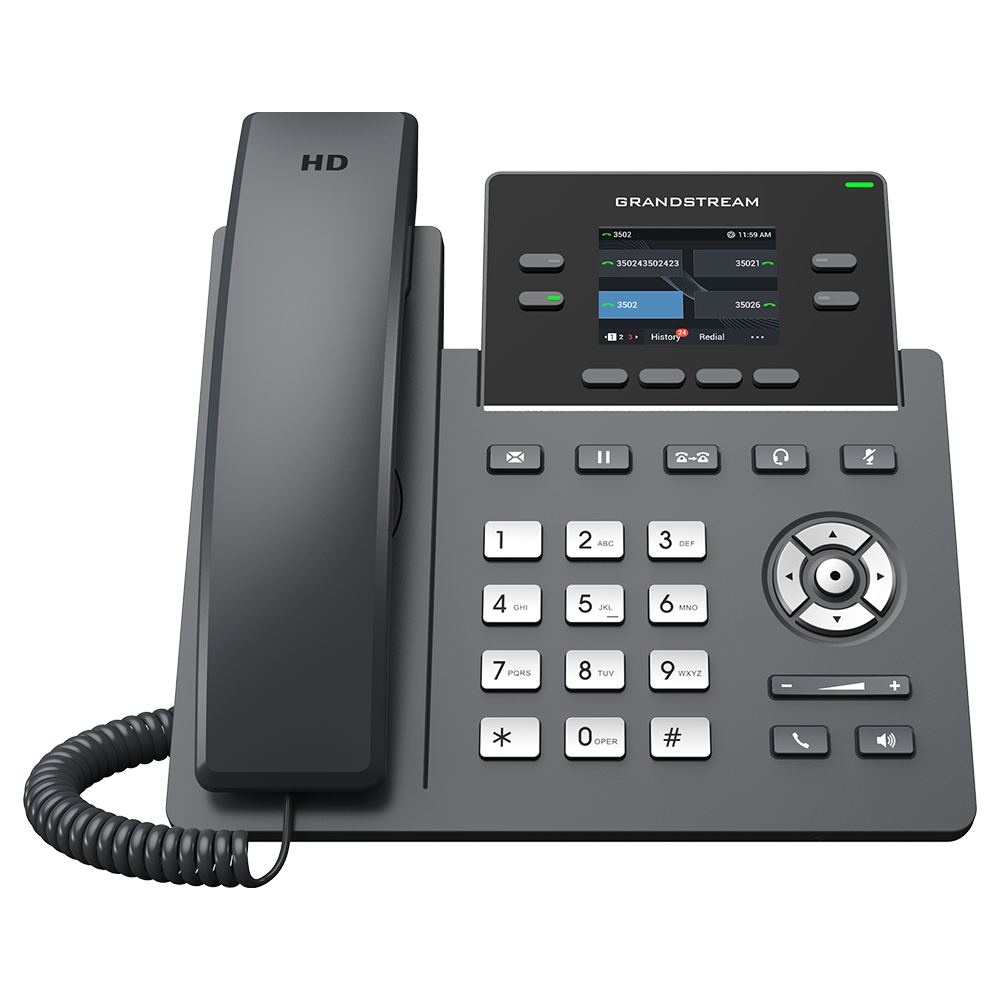 Grandstream GRP2602 — representative product image (GRP2612 shown)