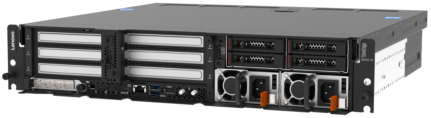 Lenovo SE100 — representative product image (Lenovo SE455 V3 shown)