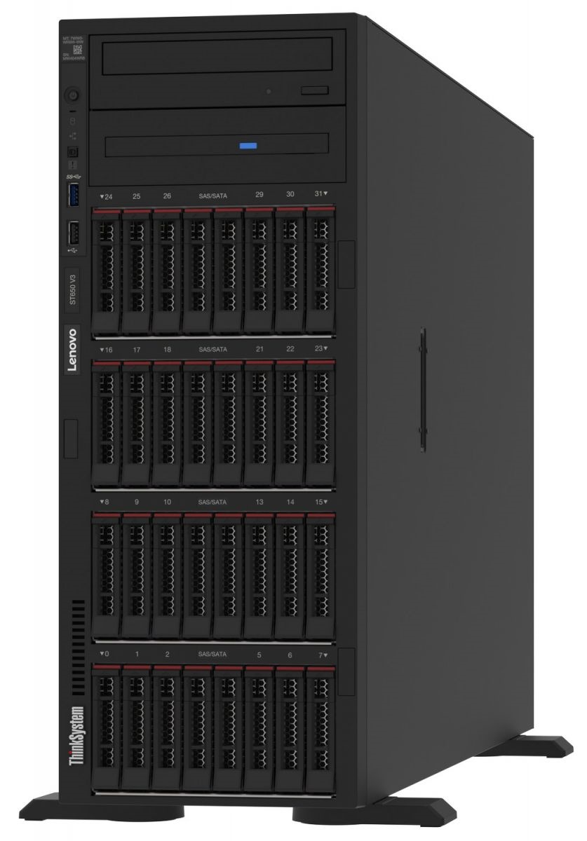 Lenovo ST45 V3 — representative product image (Lenovo ST650 V3 shown)