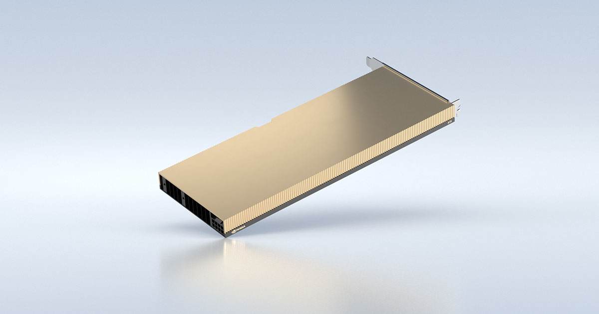 NVIDIA A10 GPU — official product image