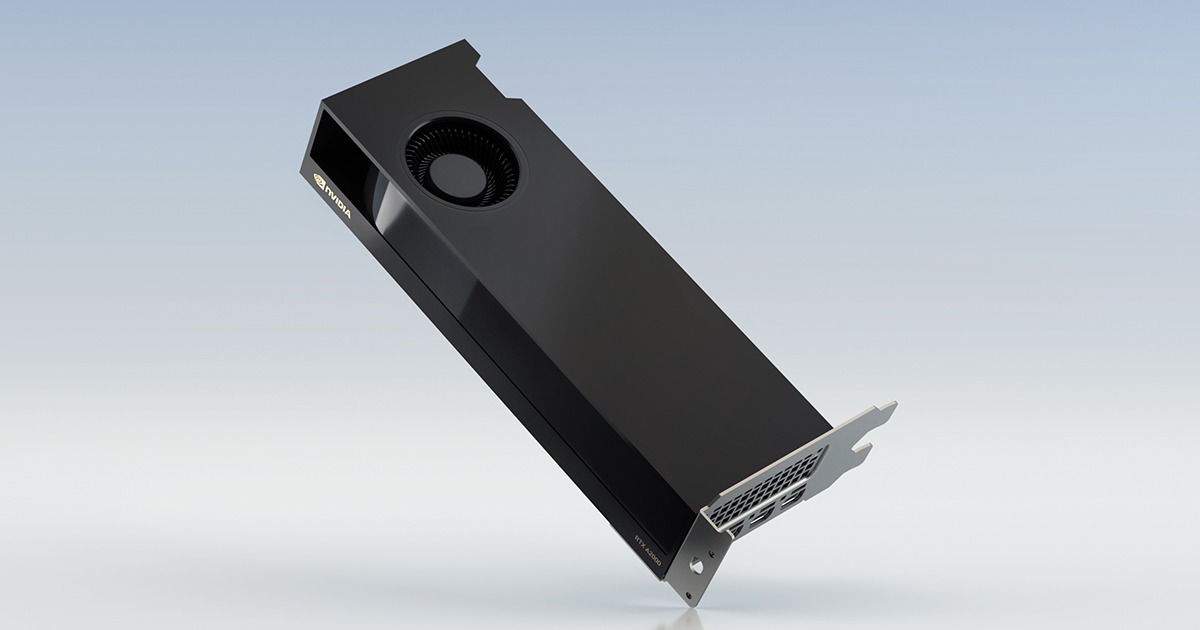 NVIDIA RTX A2000 (6GB) GPU — representative product image (NVIDIA RTX A2000 shown)