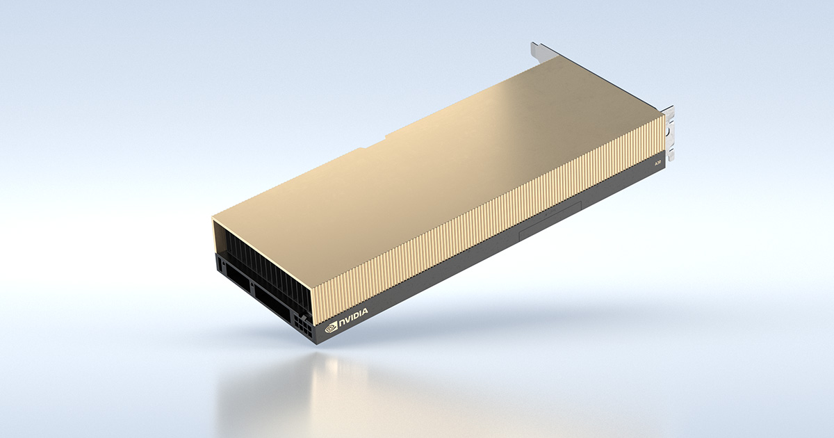 NVIDIA A30 GPU — official product image