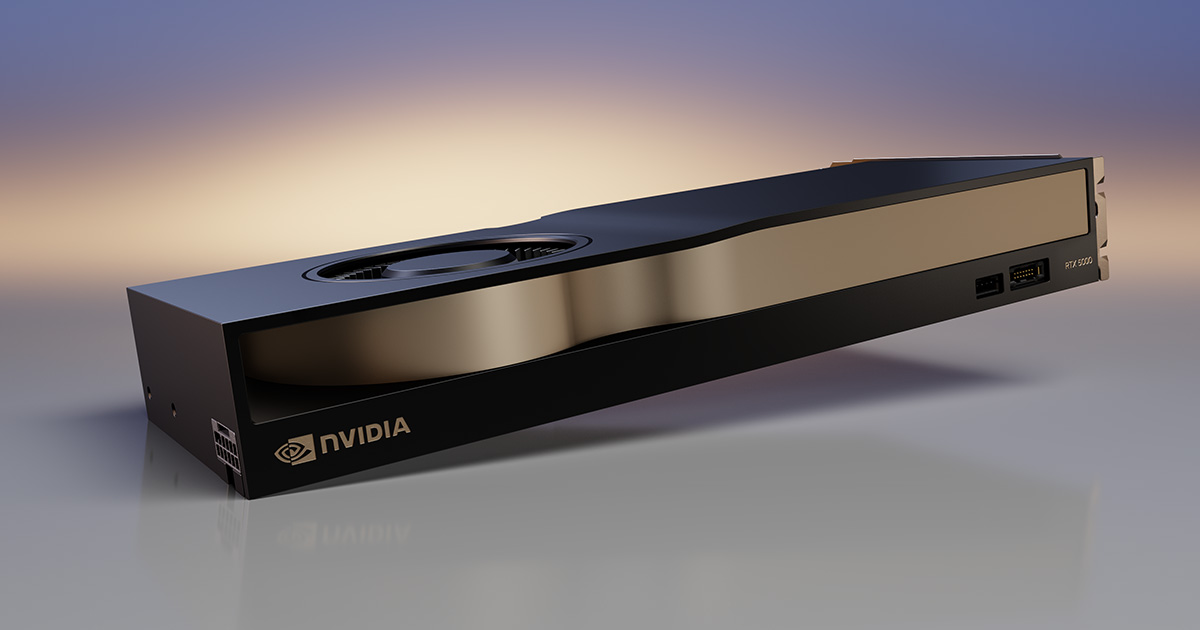 NVIDIA RTX 5000 Ada Generation GPU — official product image