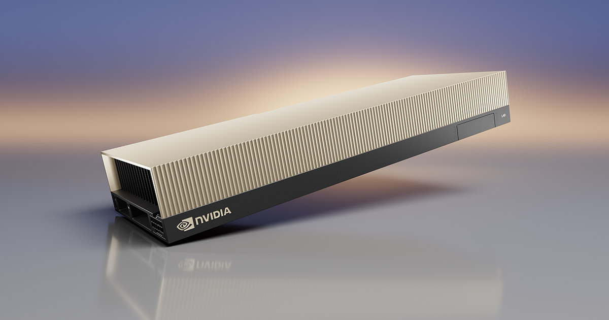 NVIDIA L40S GPU — official product image