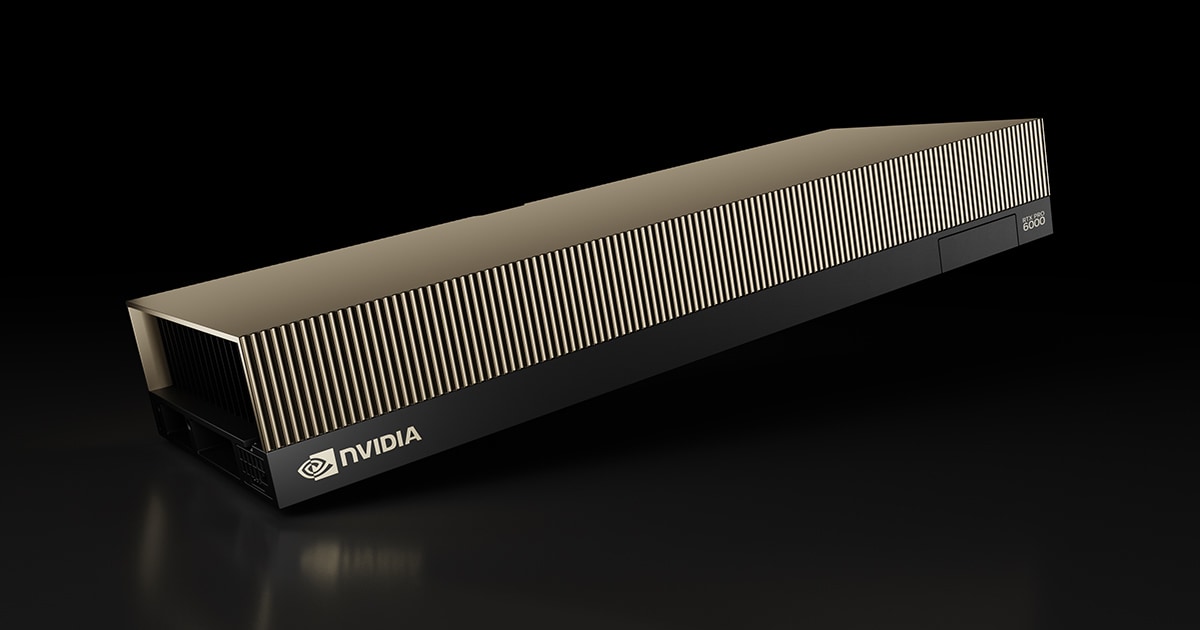 NVIDIA RTX PRO 6000 Blackwell Server Edition GPU — official product image