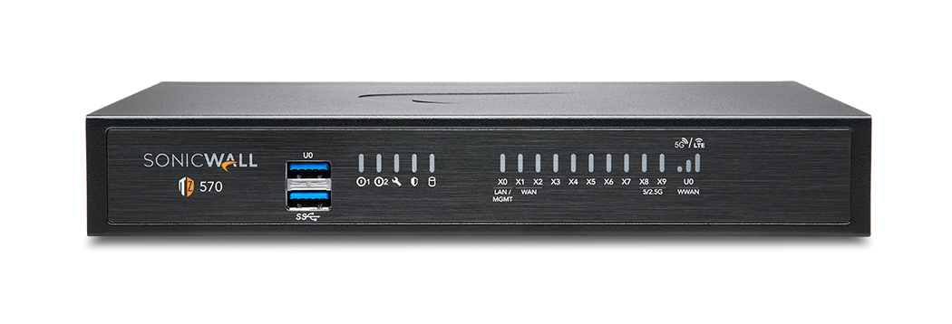 SonicWall TZ670 firewall — official product image