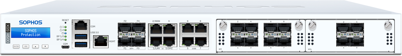 Sophos XGS 4300 firewall — representative product image (Sophos XGS 4500 shown)