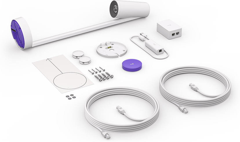 Logitech Scribe whiteboard camera kit — official product image